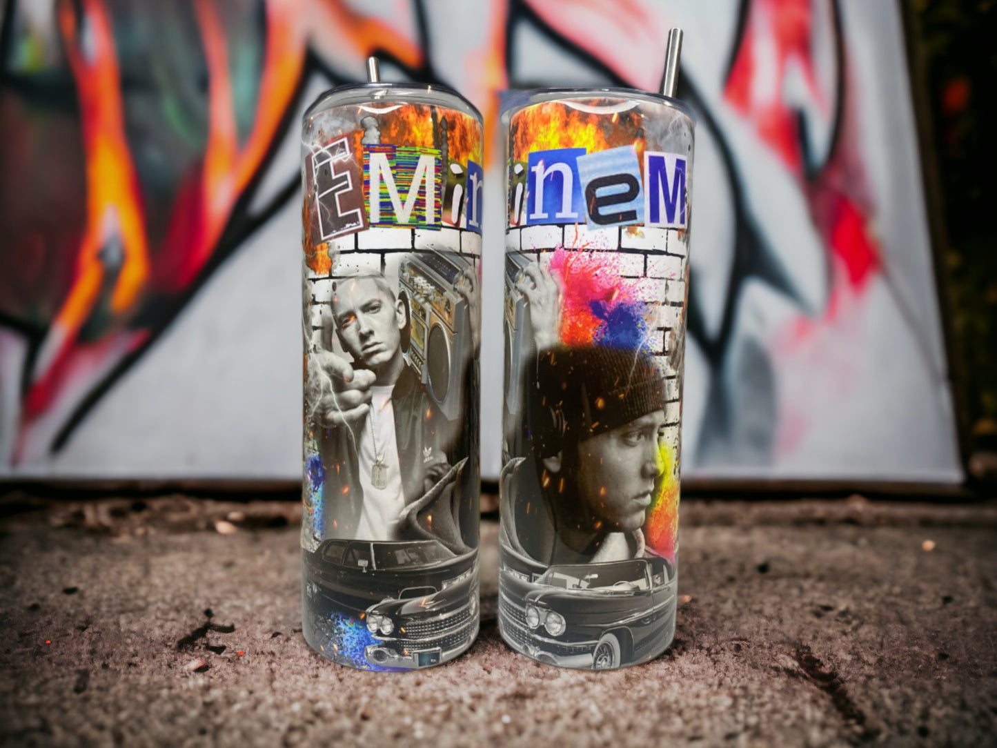 20oz Rap God Eminem Insulated Tumbler
