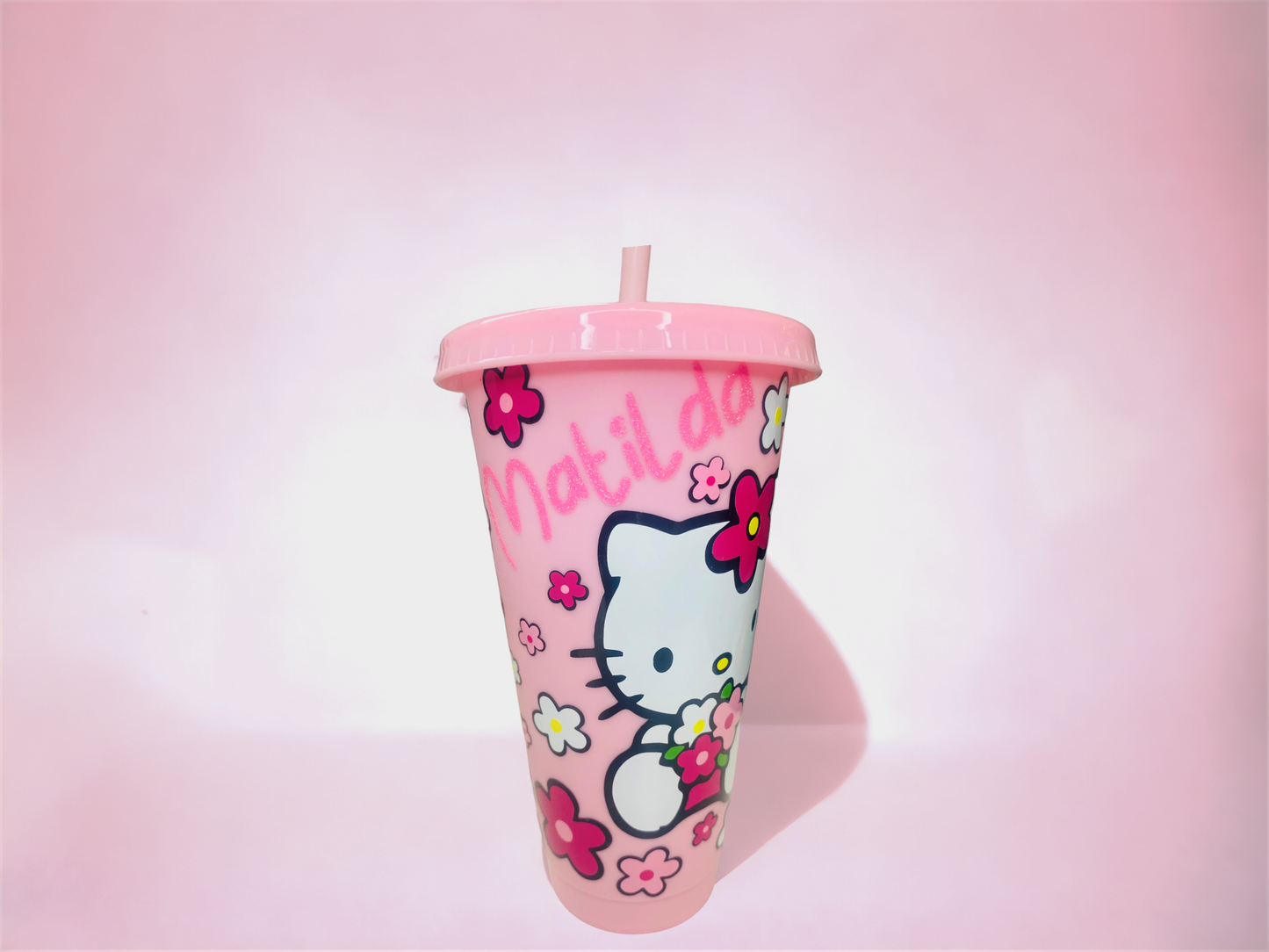 Personalised Hello Kitty Cold Cup