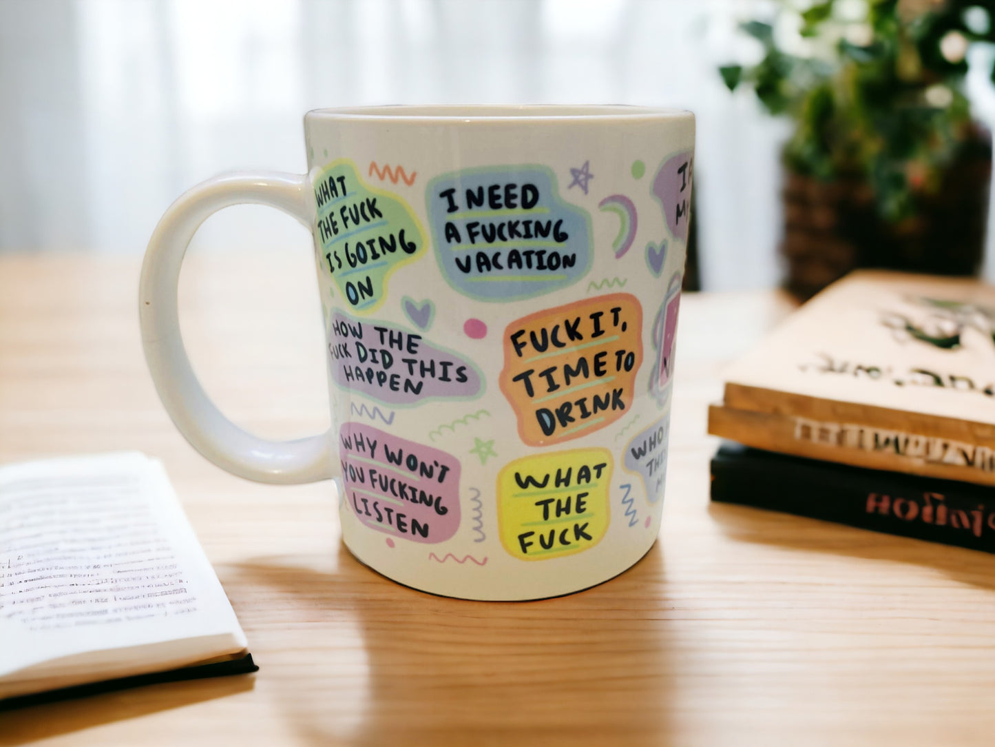 Sweary Mum Vocabulary Mug