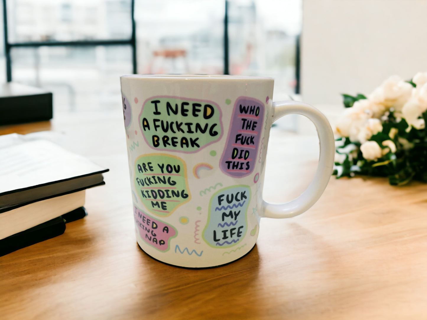 Sweary Mum Vocabulary Mug