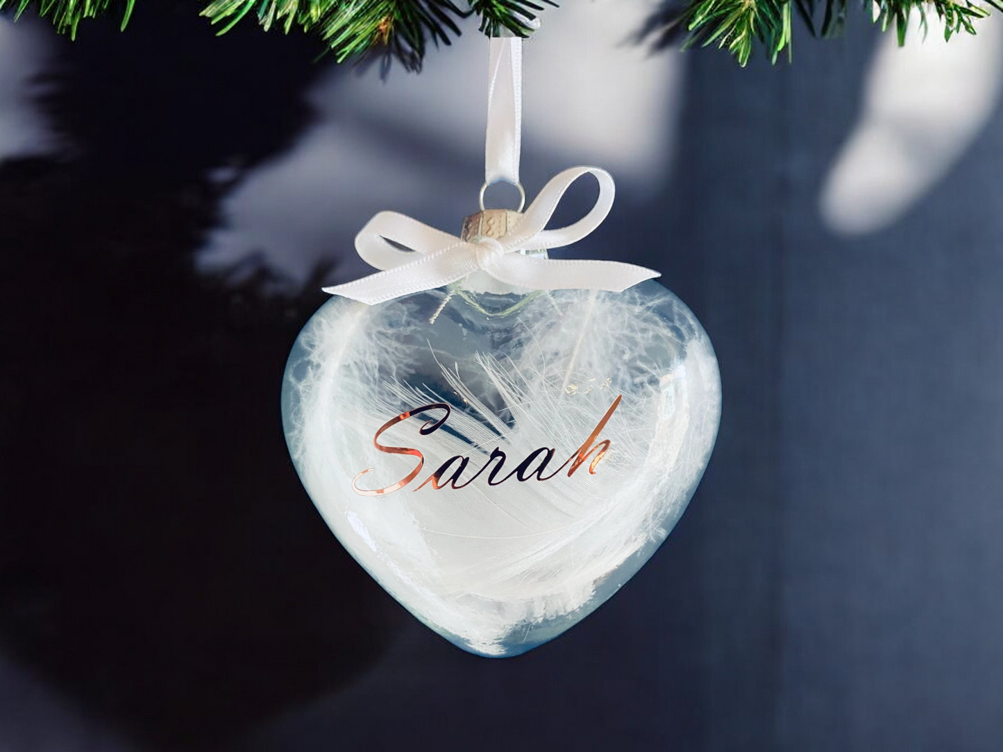 Personalised Memorial Bauble