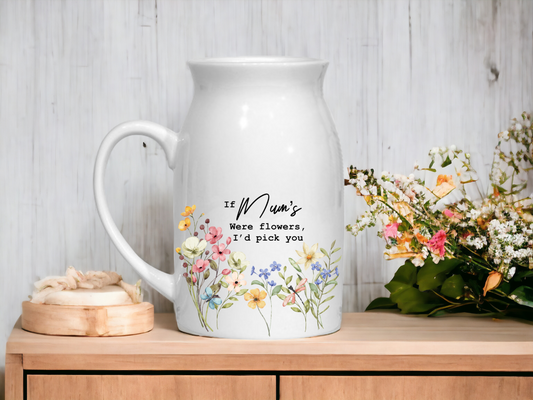 Personalised Wild Flower Vase