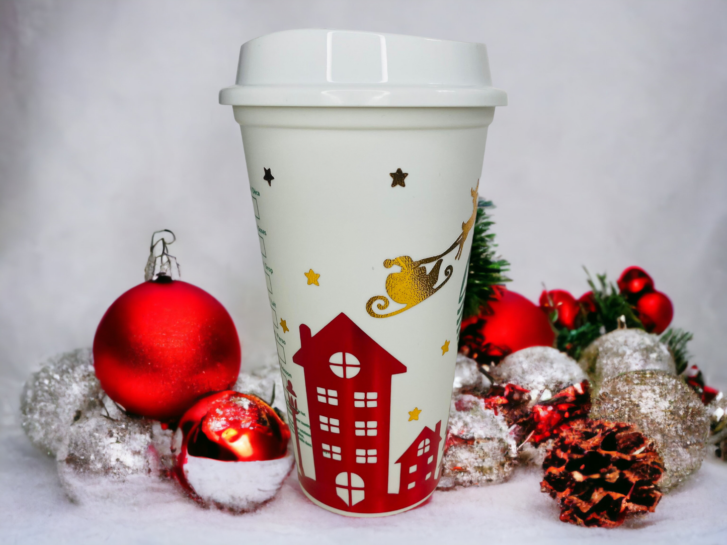 Starbucks Christmas Eve Travel Cup