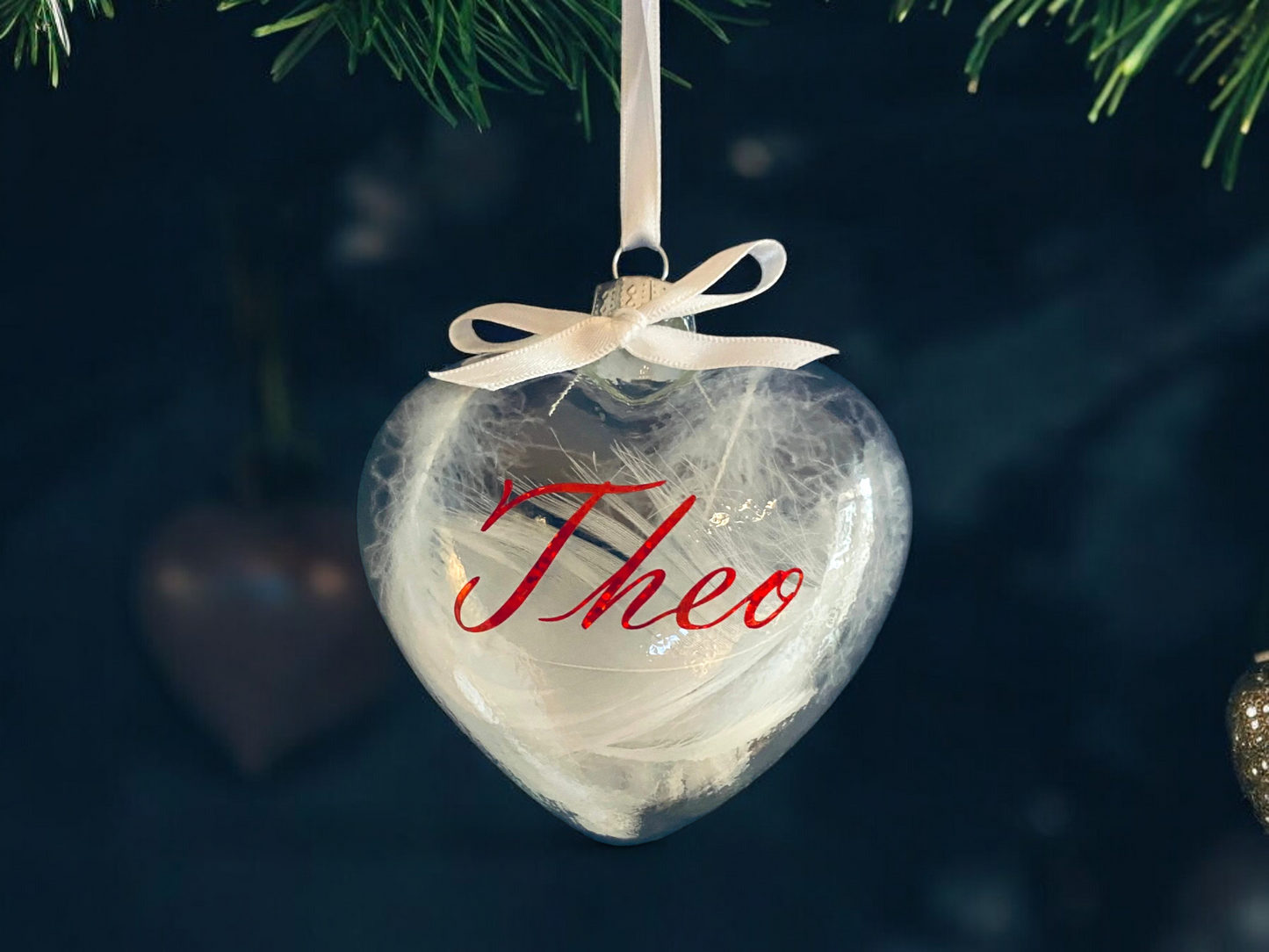 Personalised Memorial Bauble