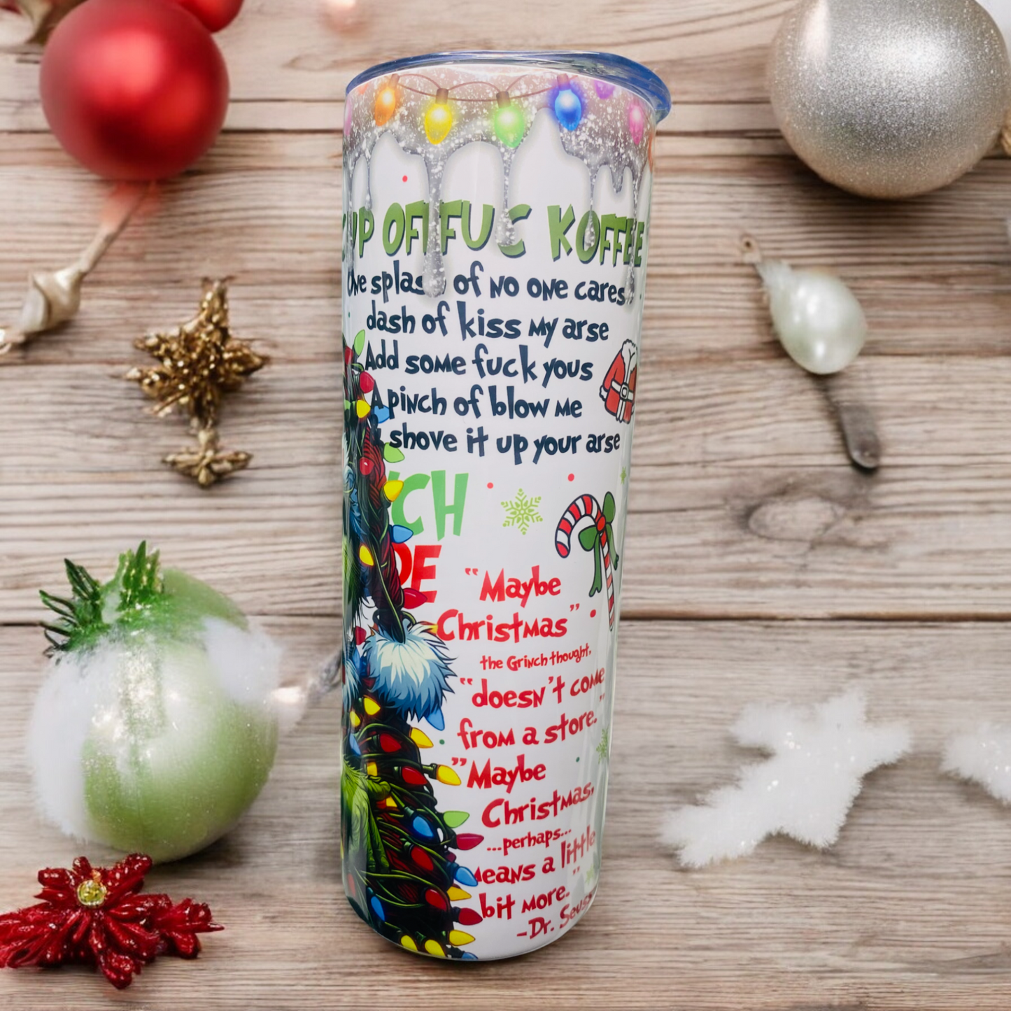 Grinch Insulated Tumbler