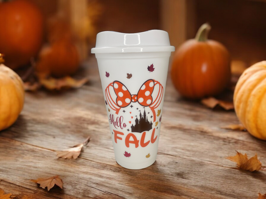 Personalised Pumpkin Halloween Travel Mug